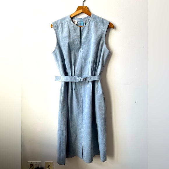 Roth-Le Cover Dresses & Skirts - ✨Rare Find!✨ Roth-Le Cover 1970s Vintage Ultra Suede Dress in soft blue